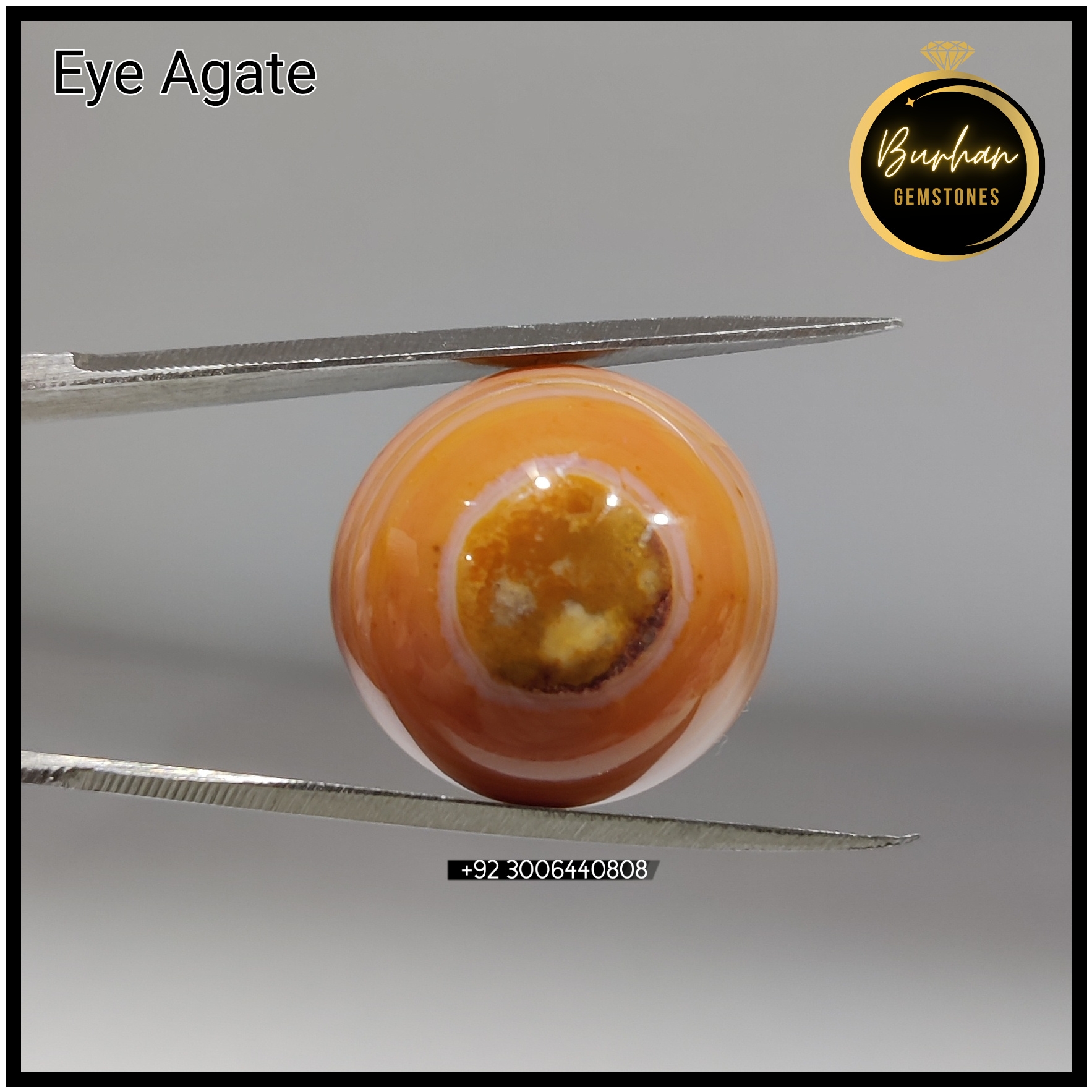 Natural Eye Agate Stone