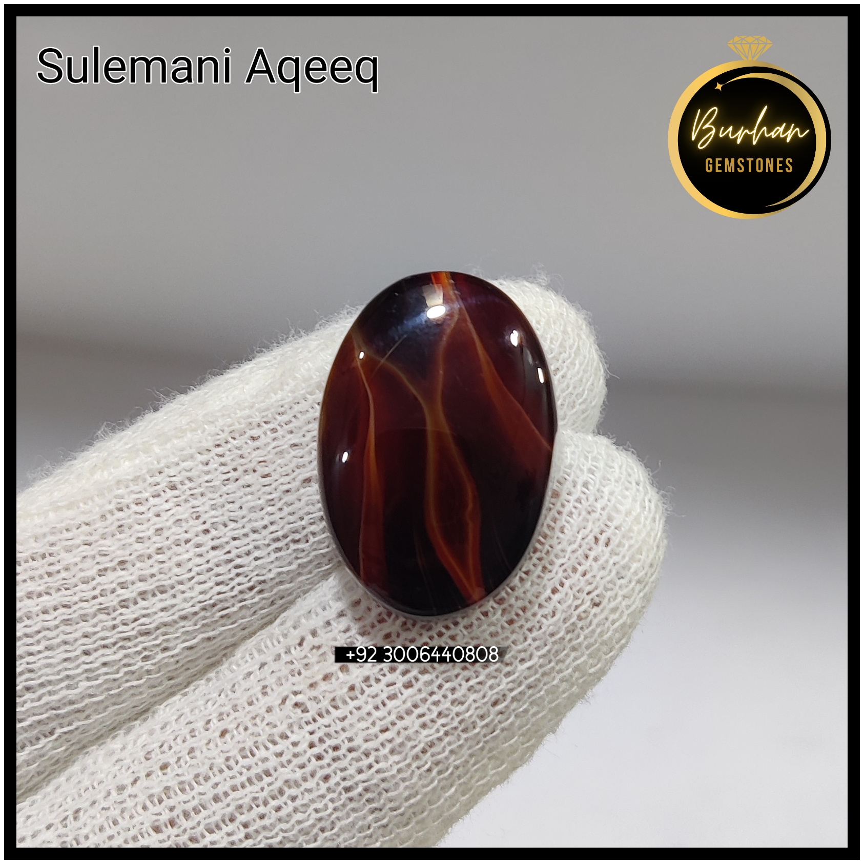 Natural Sulemani Aqeeq Stone