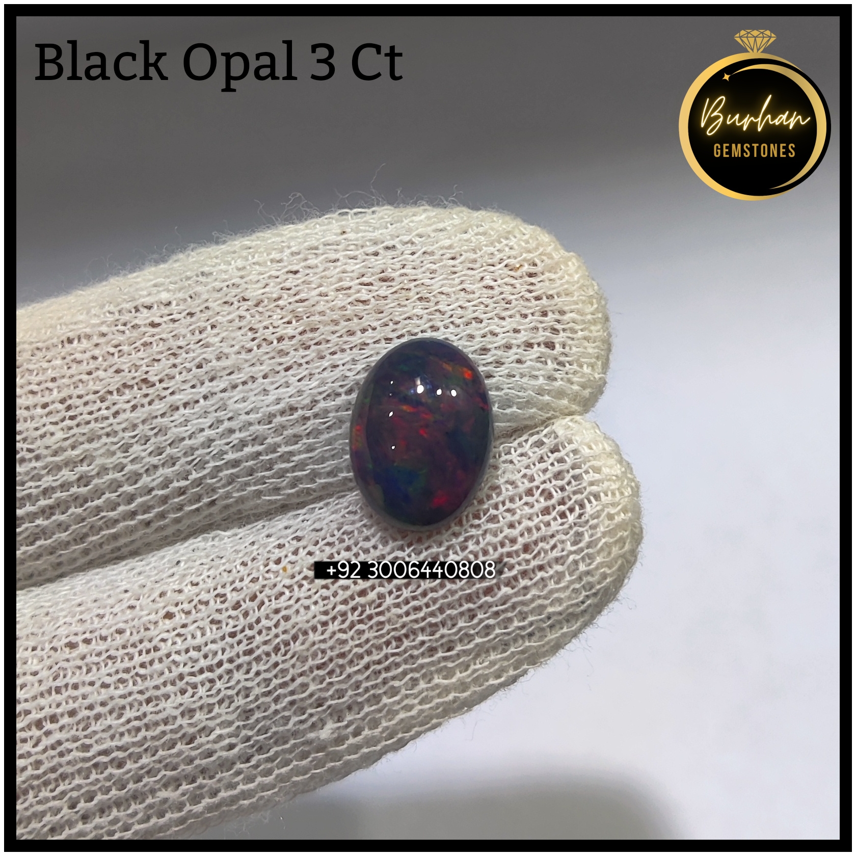 Black Opal Stone