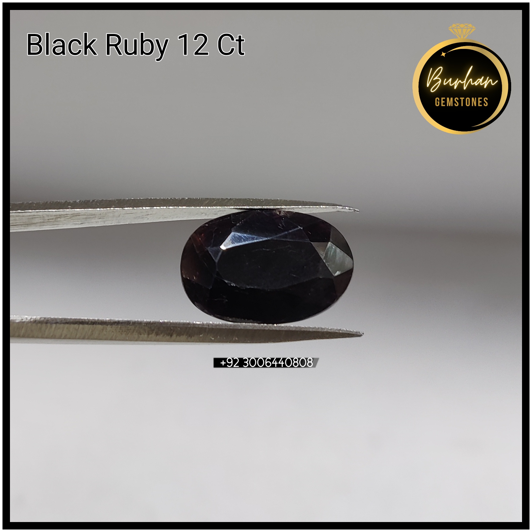Natural Balck Ruby