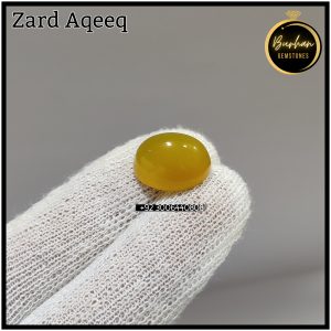 Real yellow Aqeeq